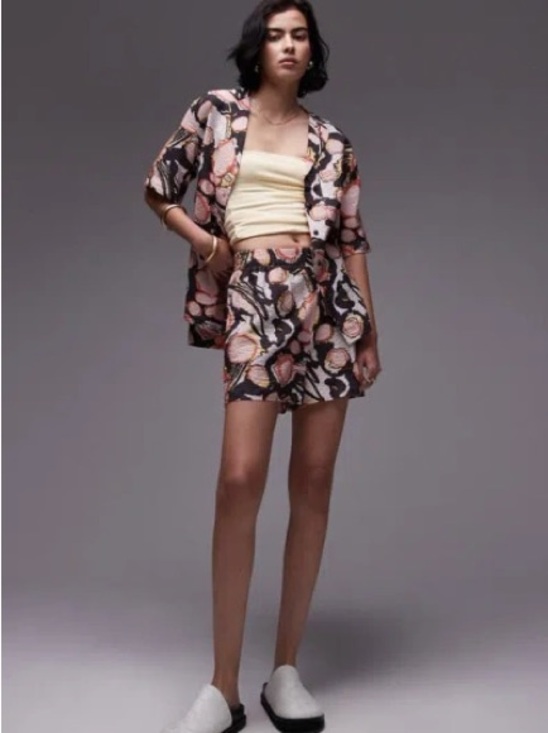 Topshop Tops - Topshop • NWT Over sized, resort crinkle shirt PTP 21”